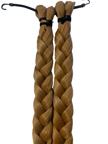 Trenzas de Fallera de 61cm. Traje regional .PELO SINTÉTICO DE CALIDAD