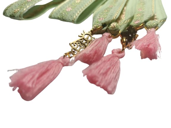 Atapiernas Lligacames Elegante UNISEX con VIRGEN DEL PILAR y Borlas según combinación