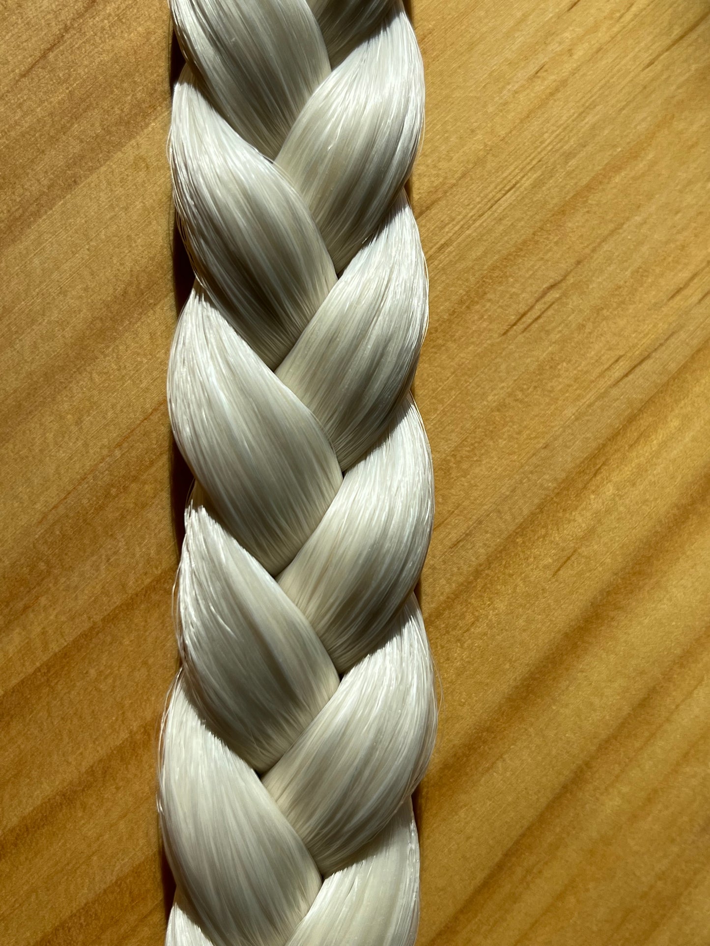 Trenzas de Fallera de 61cm. Traje regional .PELO SINTÉTICO DE CALIDAD