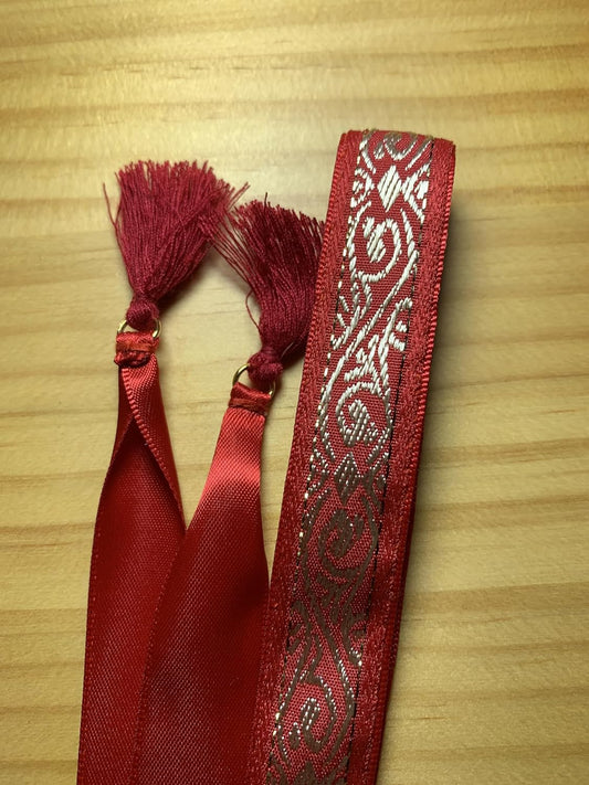 Atapiernas Lligacames Modelos ÚNICOS CENEFA BORDADO con CINTA Y CANUTILLO DISTINTOS COLRES