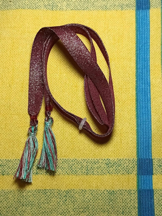 Atapiernas Lligacames Modelo GRANATE con BORLAS TURQUESA