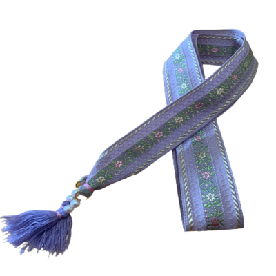 Atapiernas Lligacames Elegante UNISEX con VIRGEN DEL PILAR y Borlas según combinación
