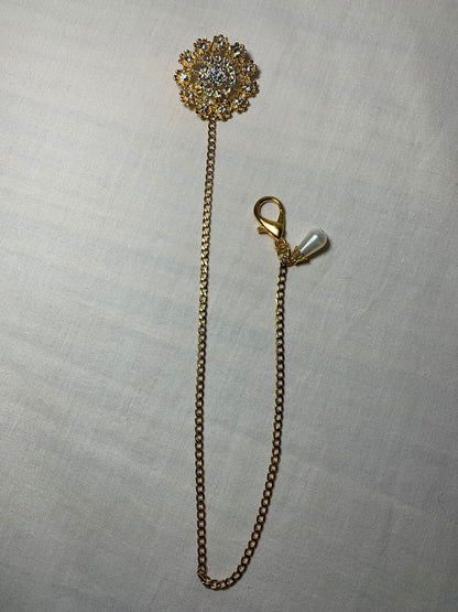 Porta Abanicos 🔸Modelo: Lágrima SENCILLA Color ORO o PLATA