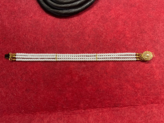Pulsera de perlas mini- 3 Tiras de Perlas
